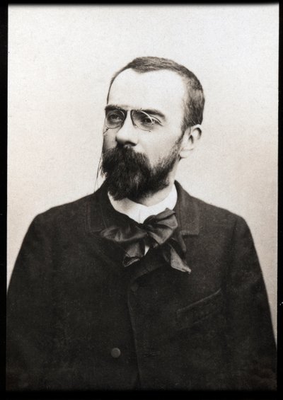 Retrato de Louis Charles Bonaventure Alfred Bruneau (1857-1934), compositor francés de French Photographer